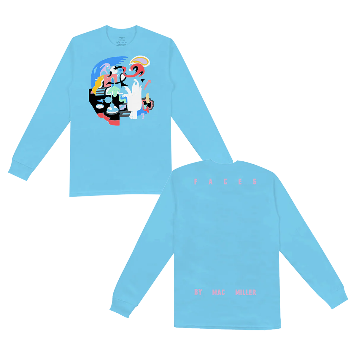 FACES BLUE LONG SLEEVE - Image 3