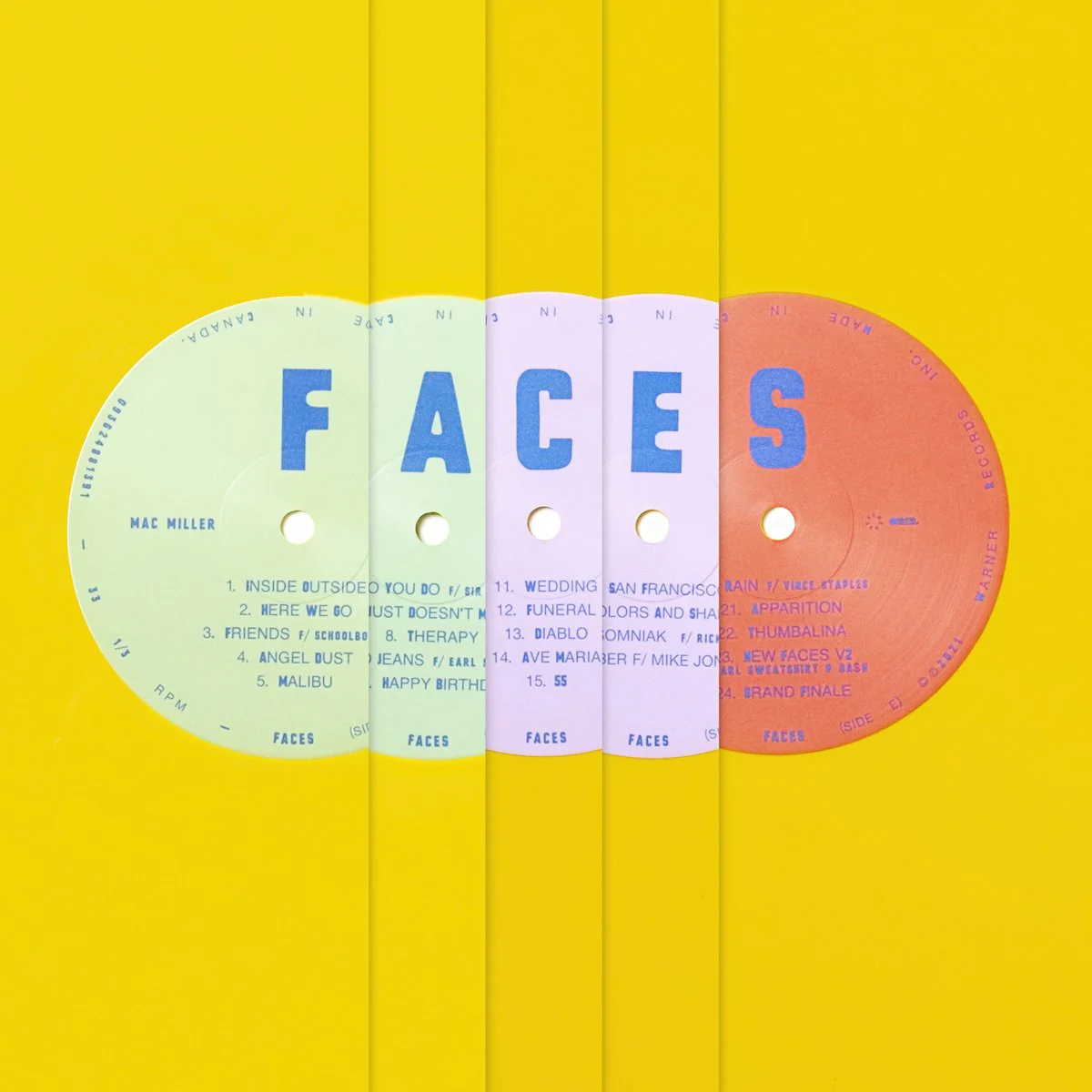 FACES YELLOW EDITION 3LP - Image 3