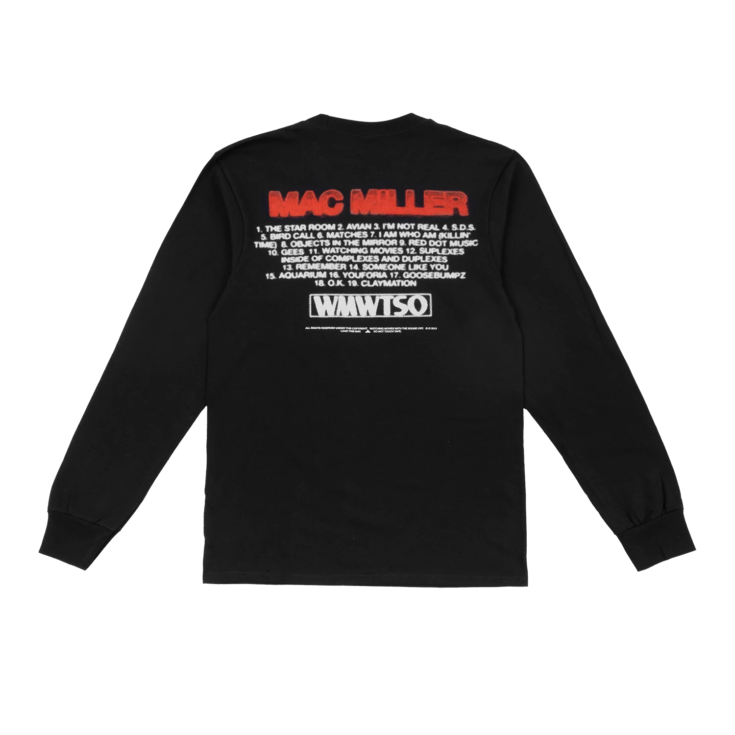 WMWTSO TRACK LIST LONG SLEEVE - Image 3