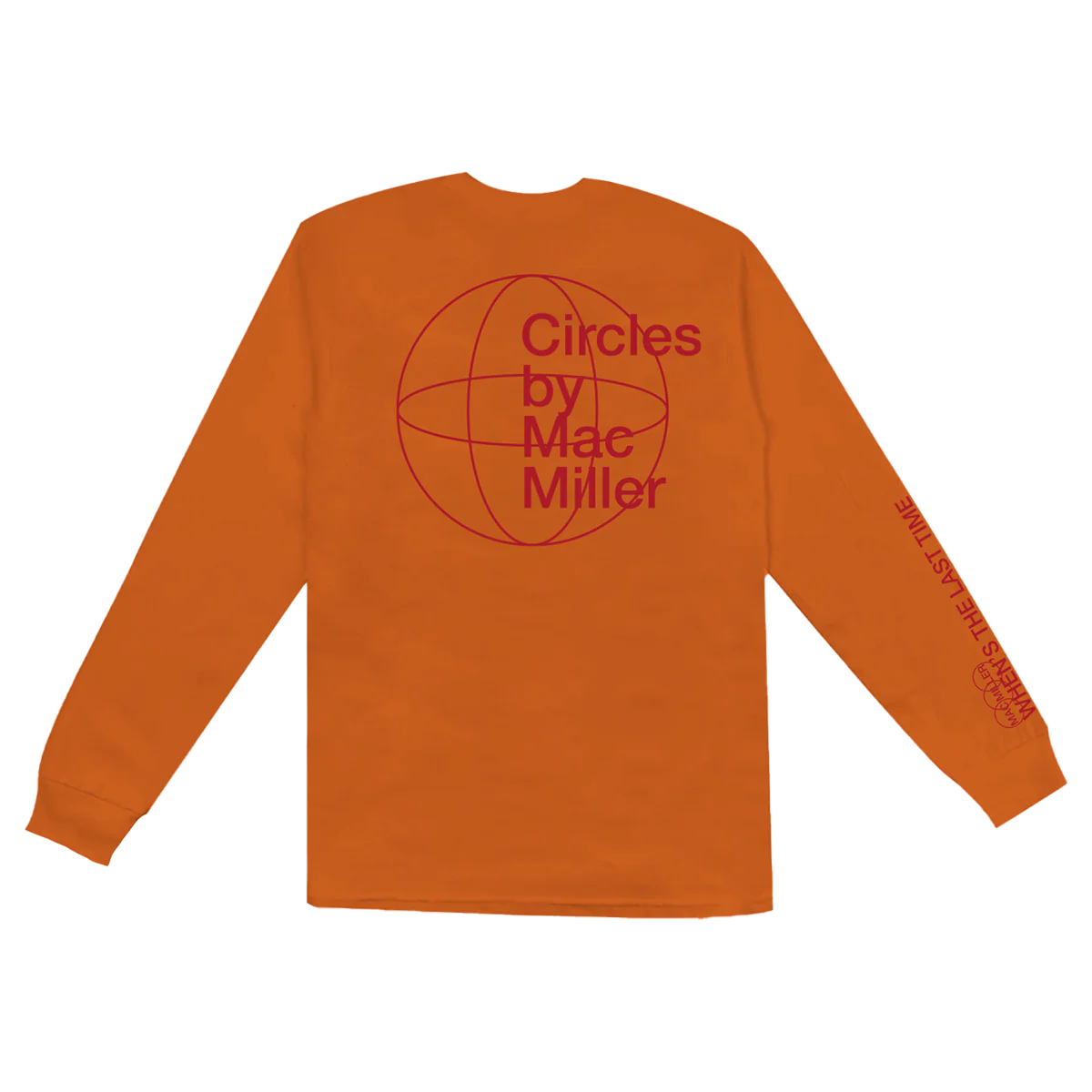 TAKE A LITTLE TIME ORANGE LONG SLEEVE - Image 3