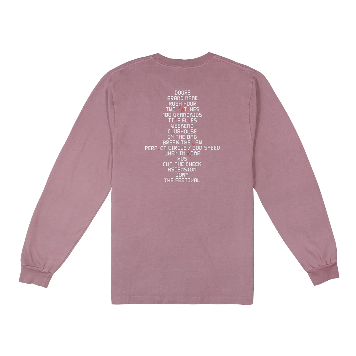TRACKLIST LONG SLEEVE TEE - Image 3